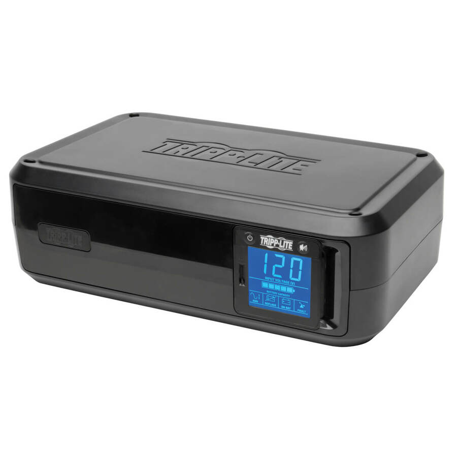 Tripp Lite by Eaton UPS SmartPro LCD 120V 1000VA 500W Line-Interactive UPS AVR Tower USB TEL/DSL/Coax Protection 8 Outlets