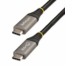 StarTech 3.3ft (1m) USB-C Cable, USB 10Gbps, 100W (5A) PD, 8K 60Hz / 4K 144Hz DP Alt Mode, USB-IF Certified, Thunderbolt Compatible