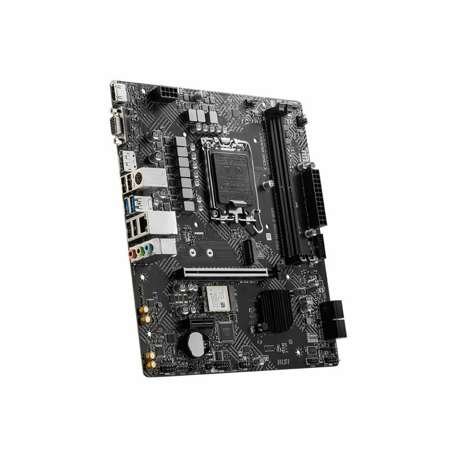 MSI H610M-G WIFI Gaming Desktop Motherboard - Intel H610 Chipset - Socket LGA-1700 - Micro ATX