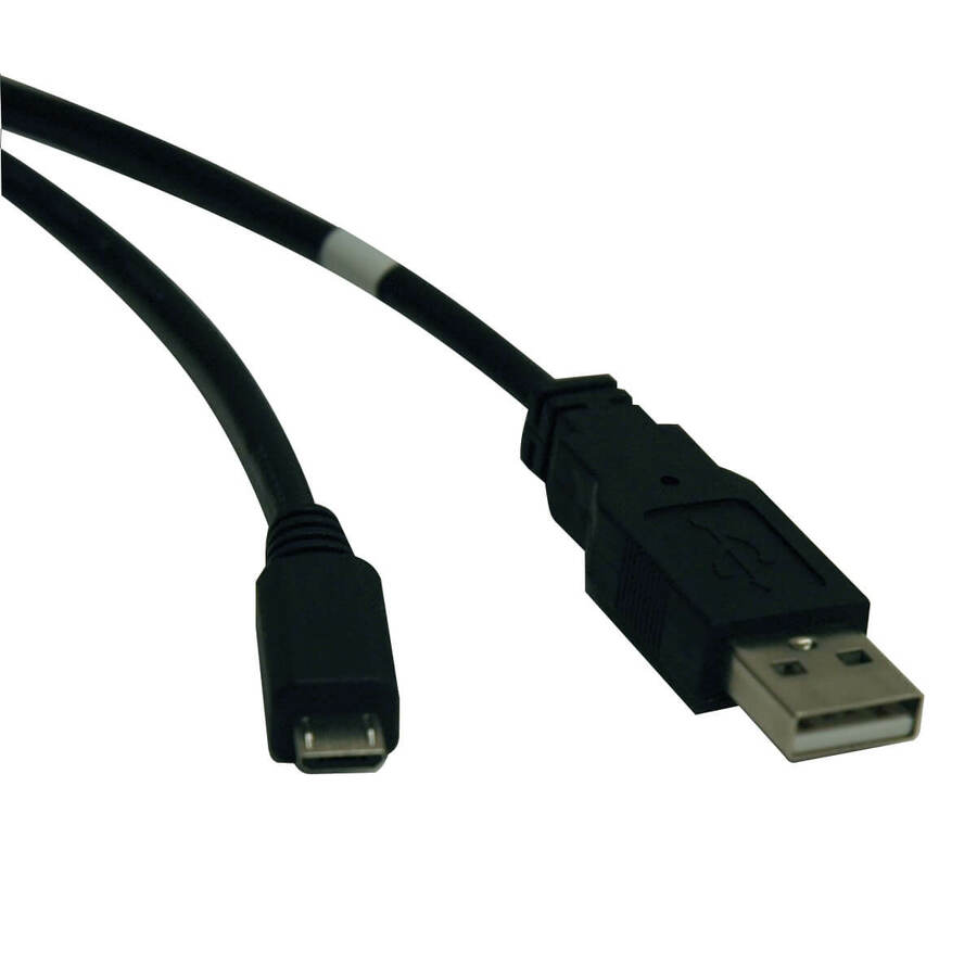 Eaton Tripp Lite Series USB 2.0 A to Micro-B Cable (M/M), 6 ft. (1.83 m)