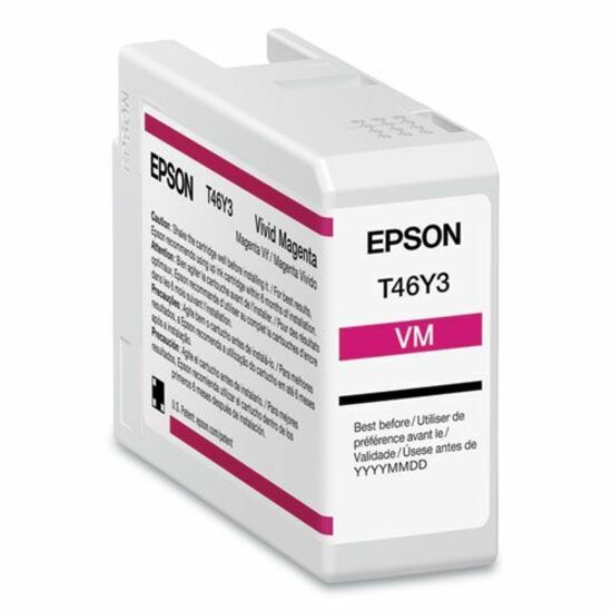Epson UltraChrome PRO T46Y Original Inkjet Ink Cartridge - Vivid Magenta Pack