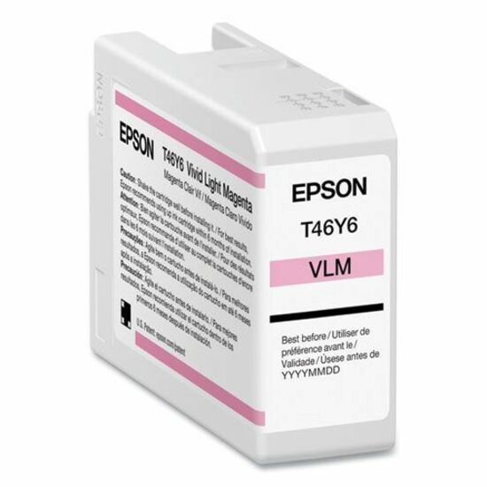 Epson UltraChrome PRO T46Y Original Inkjet Ink Cartridge - Vivid Light Magenta Pack