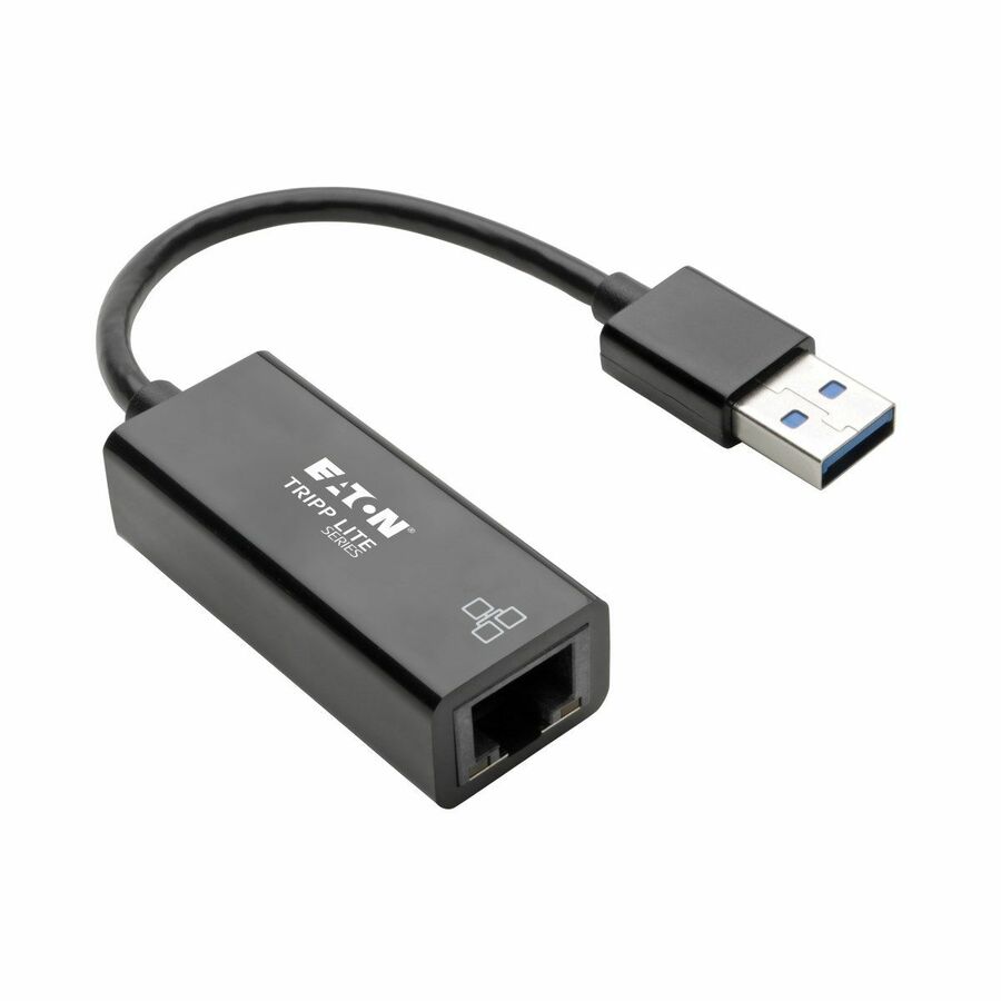 Tripp Lite by Eaton USB 3.0 to Gigabit Ethernet NIC Network Adapter - 10/100/1000 Mbps Black