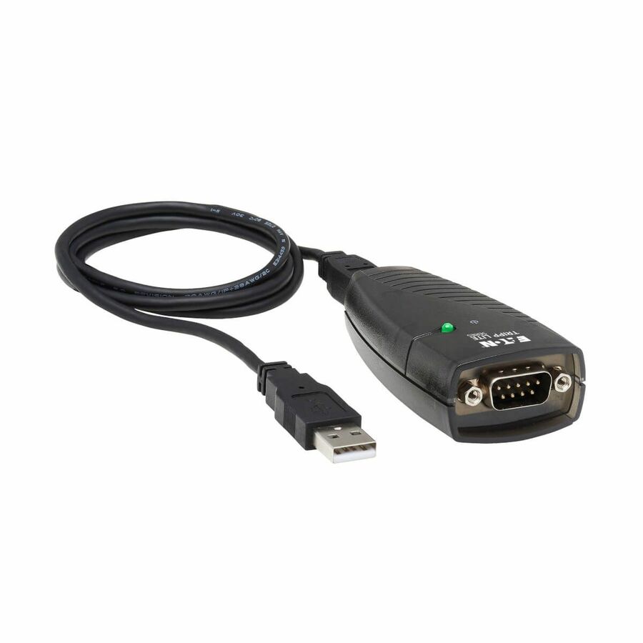 Tripp Lite by Eaton Keyspan USB to Serial Adapter - USB-A Male to DB9 RS232 Male 3 ft. (0.91 m) TAA