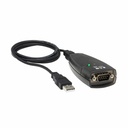 Tripp Lite by Eaton Keyspan USB to Serial Adapter - USB-A Male to DB9 RS232 Male 3 ft. (0.91 m) TAA