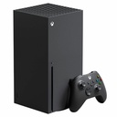 Microsoft Xbox Series X Gaming Console, Game Pad Supported - Wireless - Black - AMD Custom RDNA 2 - 2160p - Linear PCM, Dolby Digital, Dolby TrueHD with Atmos, DTS 5.1 - Ultra HD Blu-ray Player - 1 TB HDD - Gigabit Ethernet - Wireless LAN - HDMI - USB