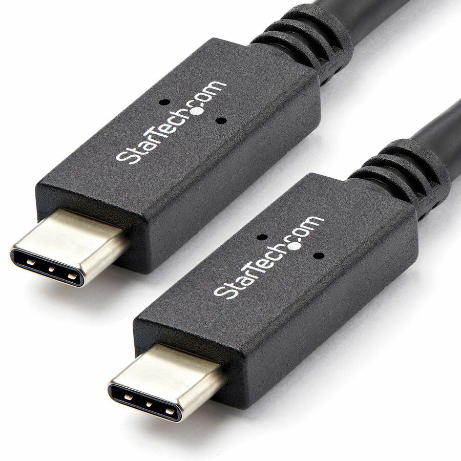 StarTech 3.3ft (1m) USB-C Cable, USB 10Gbps, 100W (5A) PD, 8K 60Hz / 4K 144Hz DP Alt Mode, USB-IF Certified - Thunderbolt Compatible