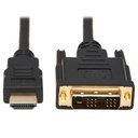 Eaton Tripp Lite Series HDMI to DVI Adapter Cable (M/M), 10 ft. (3.1 m)