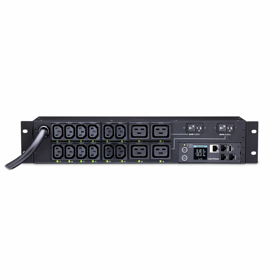CyberPower PDU41008 Single Phase 200 - 240 VAC 30A Switched PDU