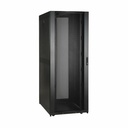 Tripp Lite by Eaton 42U SmartRack Wide Standard-Depth Rack Enclosure Cabinet with Two Pre-Installed SRCABLEVRT3 with sides & doors