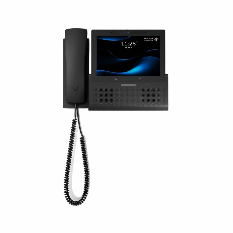 Ubiquiti G3 Touch Wall IP Phone - Corded - Corded/Cordless - Bluetooth, NFC, Wi-Fi - Built-in Camera - Wall Mountable - Black