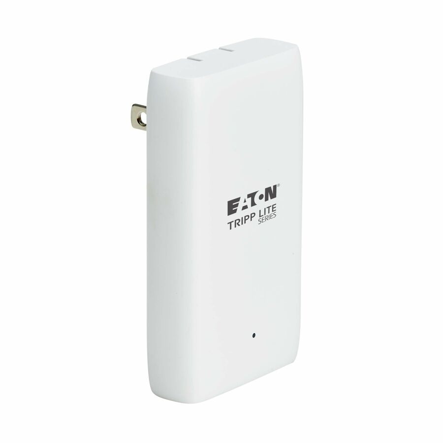 Eaton Tripp Lite Series 45W USB-C GaN Wall Charger - Ultra Slim, PD 3.0 Fast Charging, White