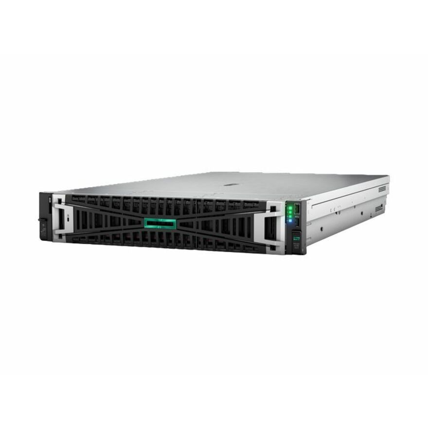 HPE SMART CHOICE ProLiant DL380 G11 2U Rack Server - 1 x Intel Xeon Silver 4510 2.4 GHz - 64 GB RAM - 4.8 TB HDD - (2 x 2.4TB) HDD Configuration - Serial ATA/600, 12Gb/s SAS Controller