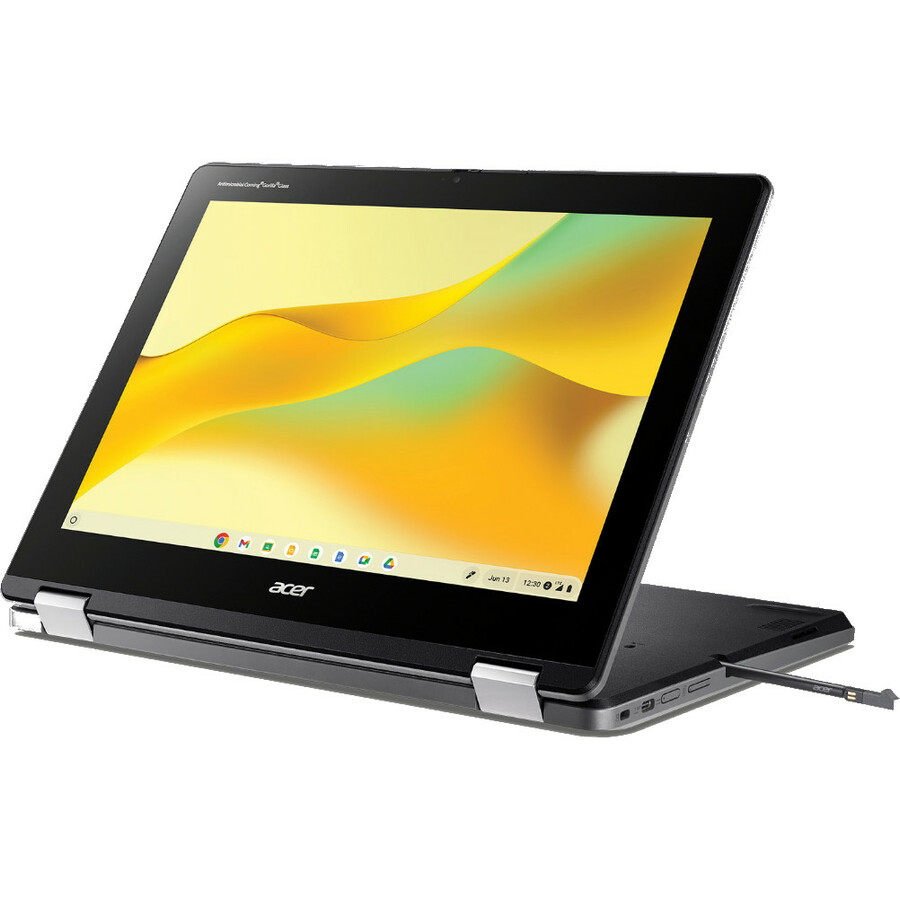 Acer Chromebook Spin 512 R856TN R856TN-C0Y7 12" Touchscreen Convertible 2 in 1 Chromebook - HD+ - 60 Hz - Intel N-Series N100 - 8 GB - 64 GB Flash Memory - English (US) Keyboard - Black