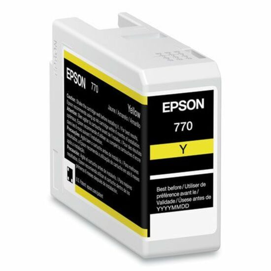 Epson UltraChrome Pro10 770 Original Inkjet Ink Cartridge - Yellow Pack