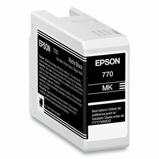 Epson UltraChrome PRO 770 Original Inkjet Ink Cartridge - Matte Black Pack