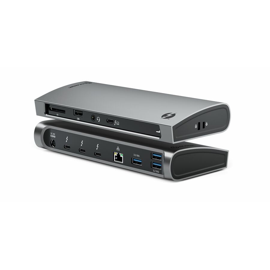 Alogic Thunderbolt 4 docking station with ultra-fast data transfer, 100W power delivery, and support for dual 8K or triple 4K displays