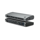 Alogic Thunderbolt 4 docking station with ultra-fast data transfer, 100W power delivery, and support for dual 8K or triple 4K displays