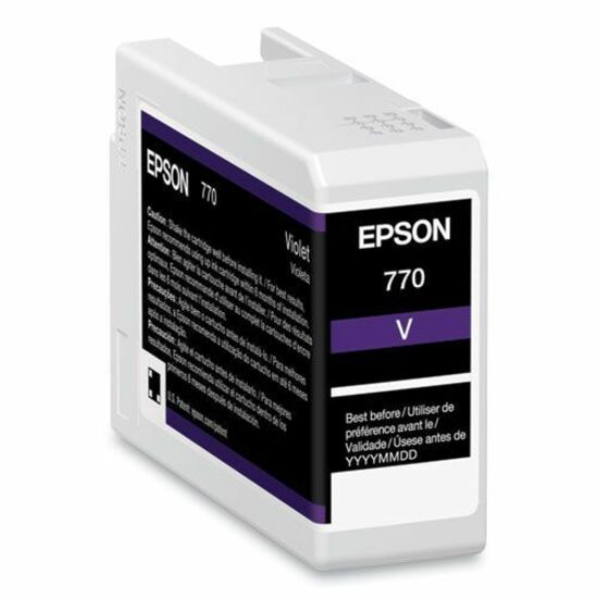 Epson UltraChrome Pro10 770 Original Inkjet Ink Cartridge - Violet Pack