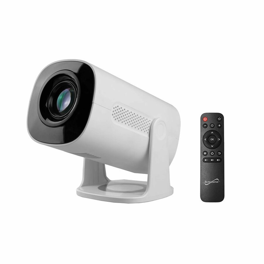 Supersonic SC-92P LED Projector - 16:9 - Wall Mountable, Ceiling Mountable - White