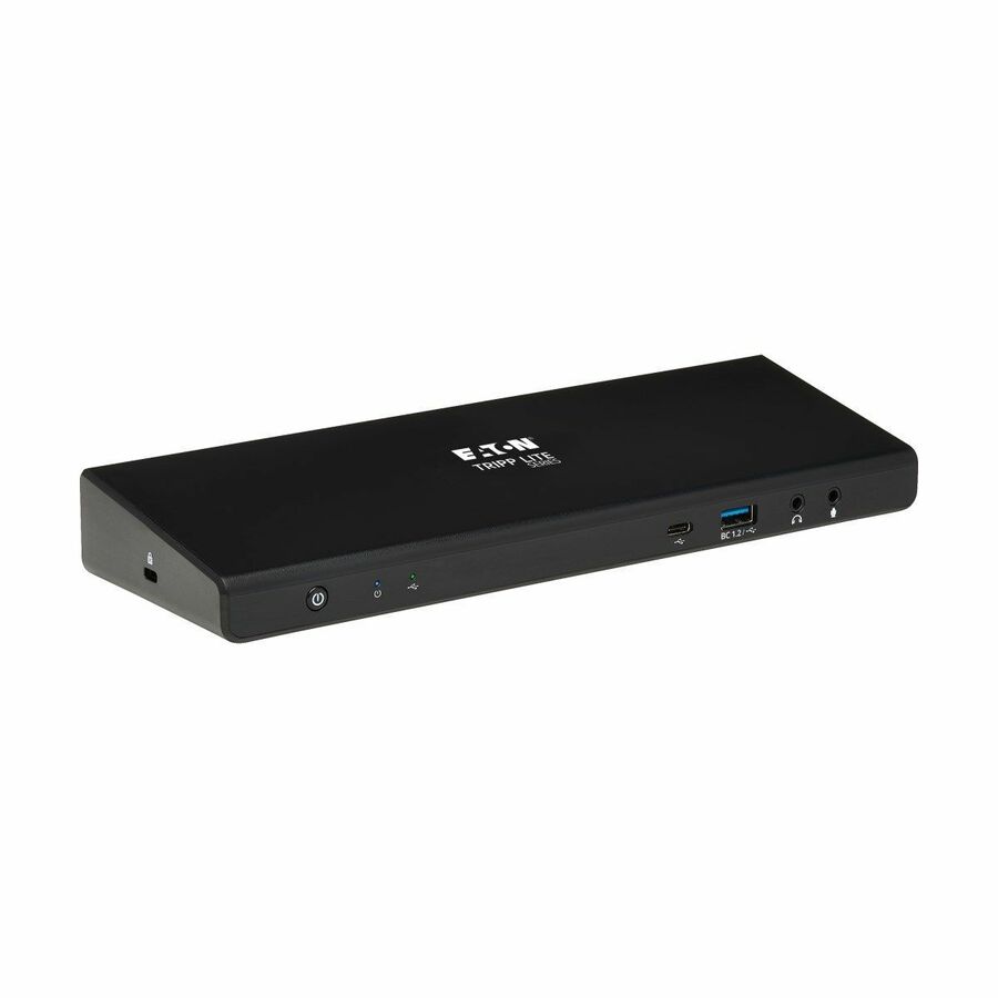 Eaton Tripp Lite Series USB-C Dock, Dual Display - 5K 60 Hz DP, 4K 60 Hz HDMI, USB 3.x (5Gbps), USB-A/C Hub, GbE, 85W PD Charging