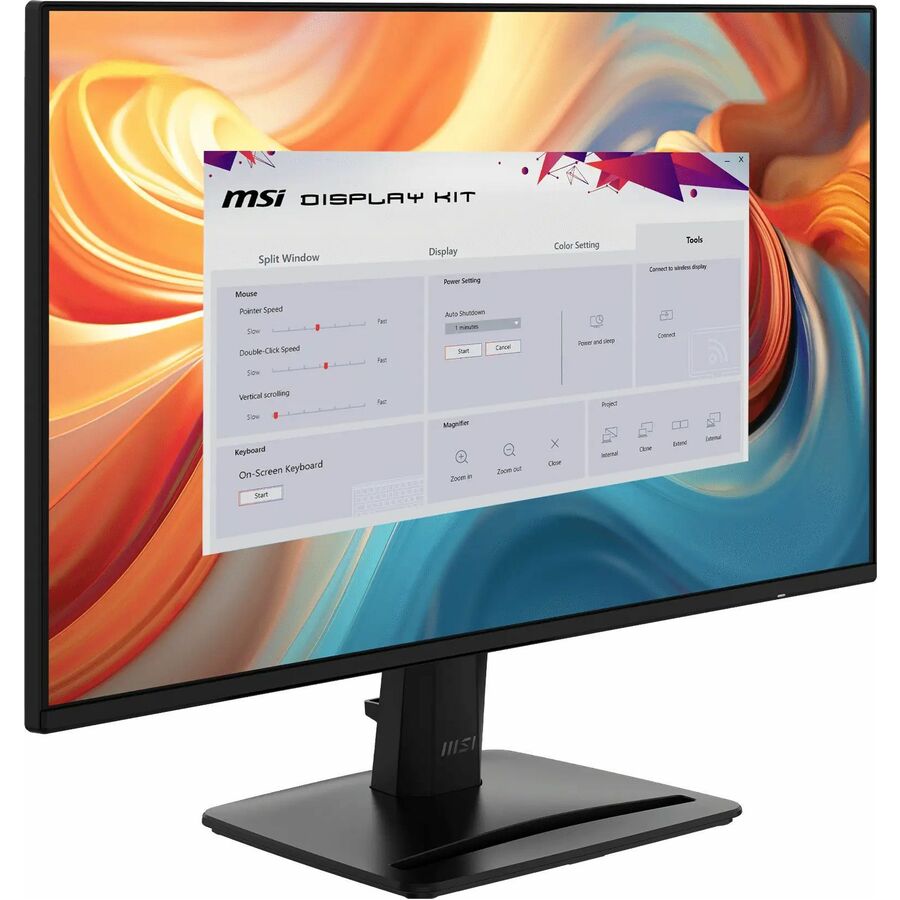 MSI Pro MP242 E14A 24" Class Full HD LCD Monitor - 16:9 - Matte Black