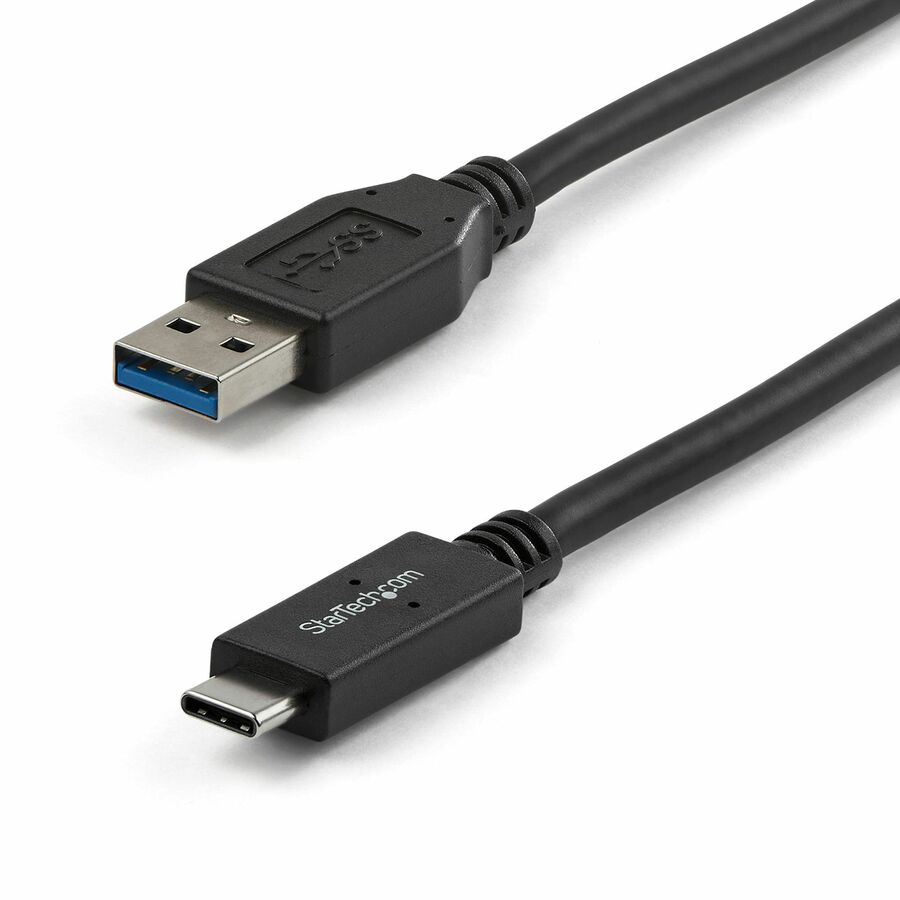StarTech 3.3ft (1m) USB-A to USB-C Charging Cable, USB 10Gbps, Charge & Sync, 3A, USB-IF Certified - USB Charging Cord