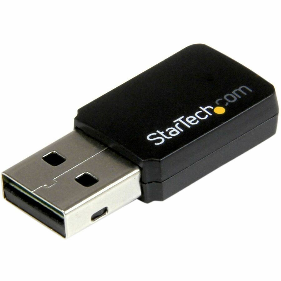 StarTech USB 2.0 AC600 Mini Dual Band Wireless-AC Network Adapter - 1T1R 802.11ac WiFi Adapter