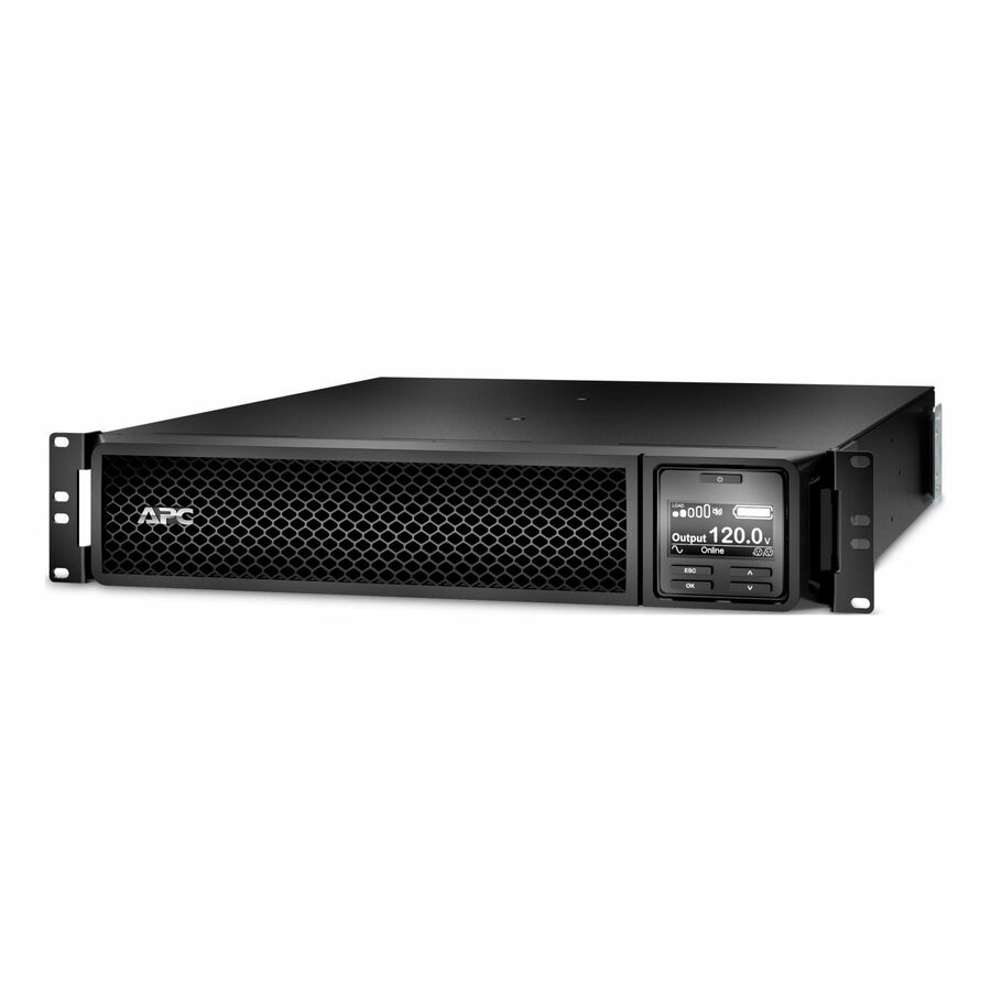 APC Smart-UPS On-Line, 1500VA, Rackmount 2U, 120V, 6x NEMA 5-15R outlets, SmartSlot, Extended runtime, W/ rail kit