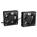 Tripp Lite by Eaton SmartRack Wall-Mount Roof Fan Kit - 2-120V high-performance fans; 210 CFM; 5-15P plug