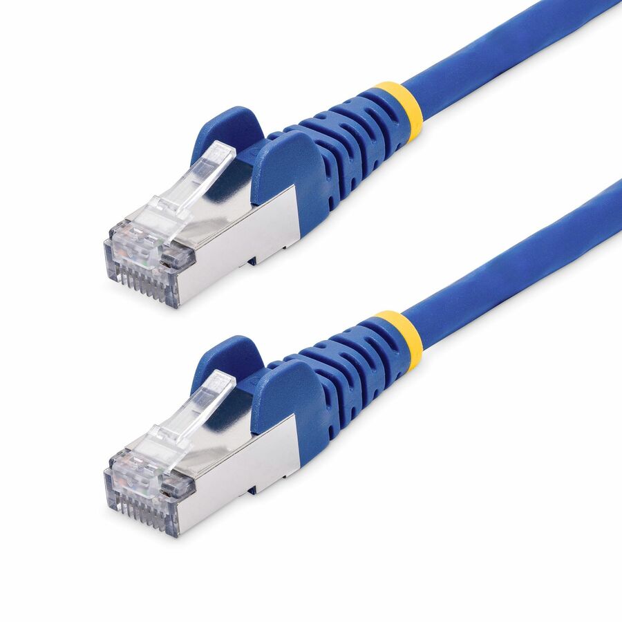 StarTech 3ft Blue CAT8 Ethernet Cable, Snagless RJ45, 25G/40G 2000MHz, 100W PoE, S/FTP, 26AWG Pure Bare Copper, LSZH Network Patch Cord