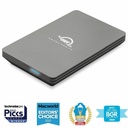 OWC 2TB Envoy Pro FX Thunderbolt (40Gb/s) + USB C (10Gb/s) Portable And Rugged NVMe SSD