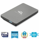 OWC 1TB Envoy Pro FX Thunderbolt (40Gb/s) + USB C (10Gb/s) Portable And Rugged NVMe SSD