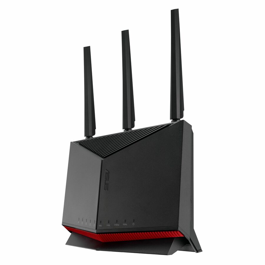 Asus RT-BE86U Wi-Fi 7 IEEE 802.11 a/b/g/n/ac/ax/be Ethernet Wireless Router - TAA compliant