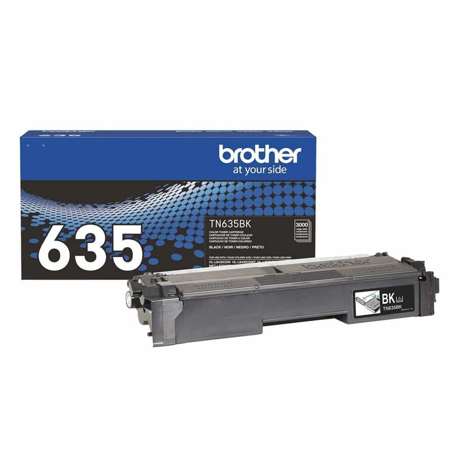 Brother TN635C Original Standard Yield Laser Toner Cartridge - Cyan - 1 Each