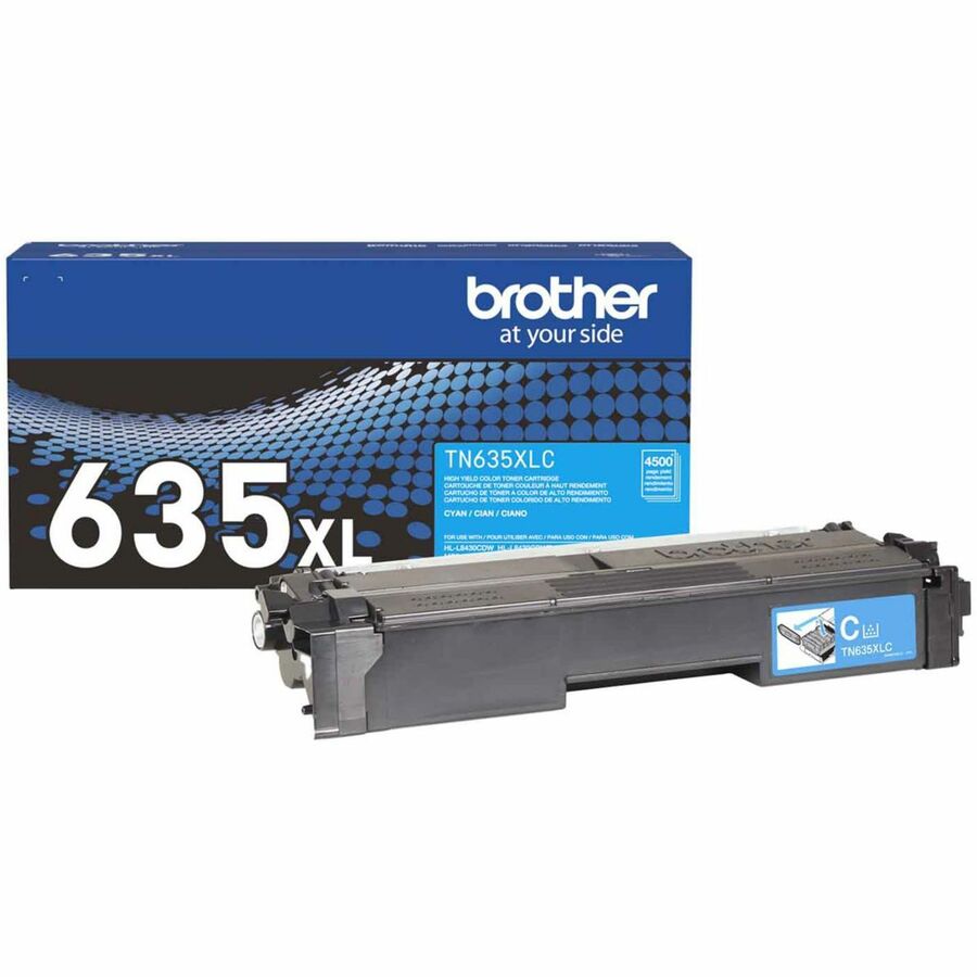 Brother Original High Yield Laser Toner Cartridge - Cyan - 1 Each