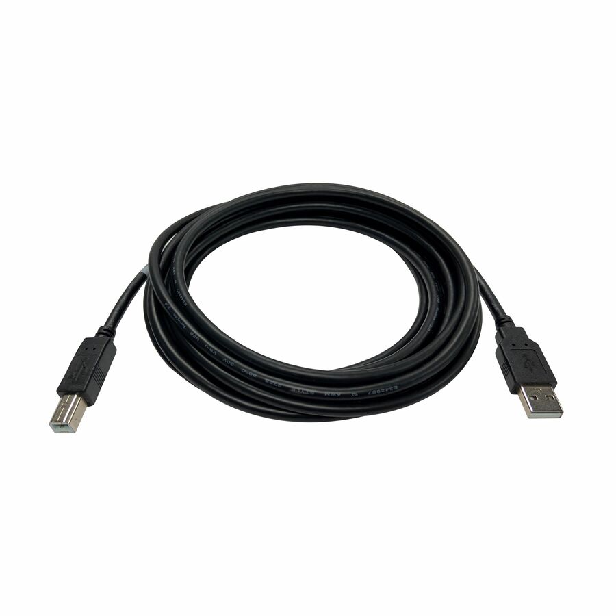 Black Box USB 2.0 Cable - Type-A to Type-B, Male/Male, Black