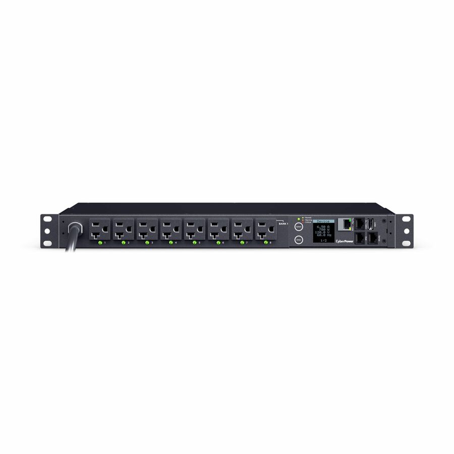 CyberPower PDU41023 Single Phase 100 - 120 VAC 30A Switched PDU