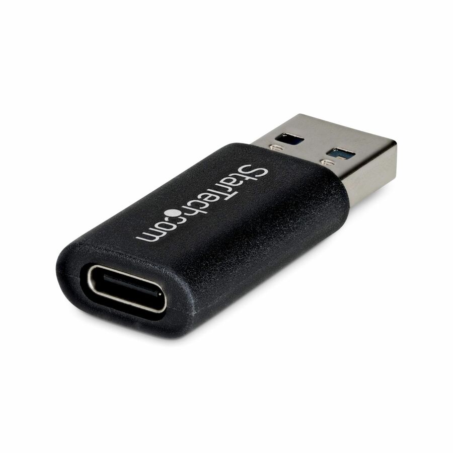 StarTech USB-A to USB-C Adapter, USB-A Male to USB-C Female Converter, USB 10Gbps, 5V 900mA, USB to USB C Adapter