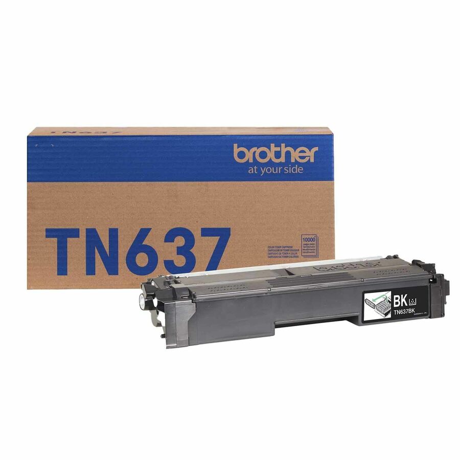 Brother TN637BK Original Ultra High Yield Laser Toner Cartridge - Black - 1 Each