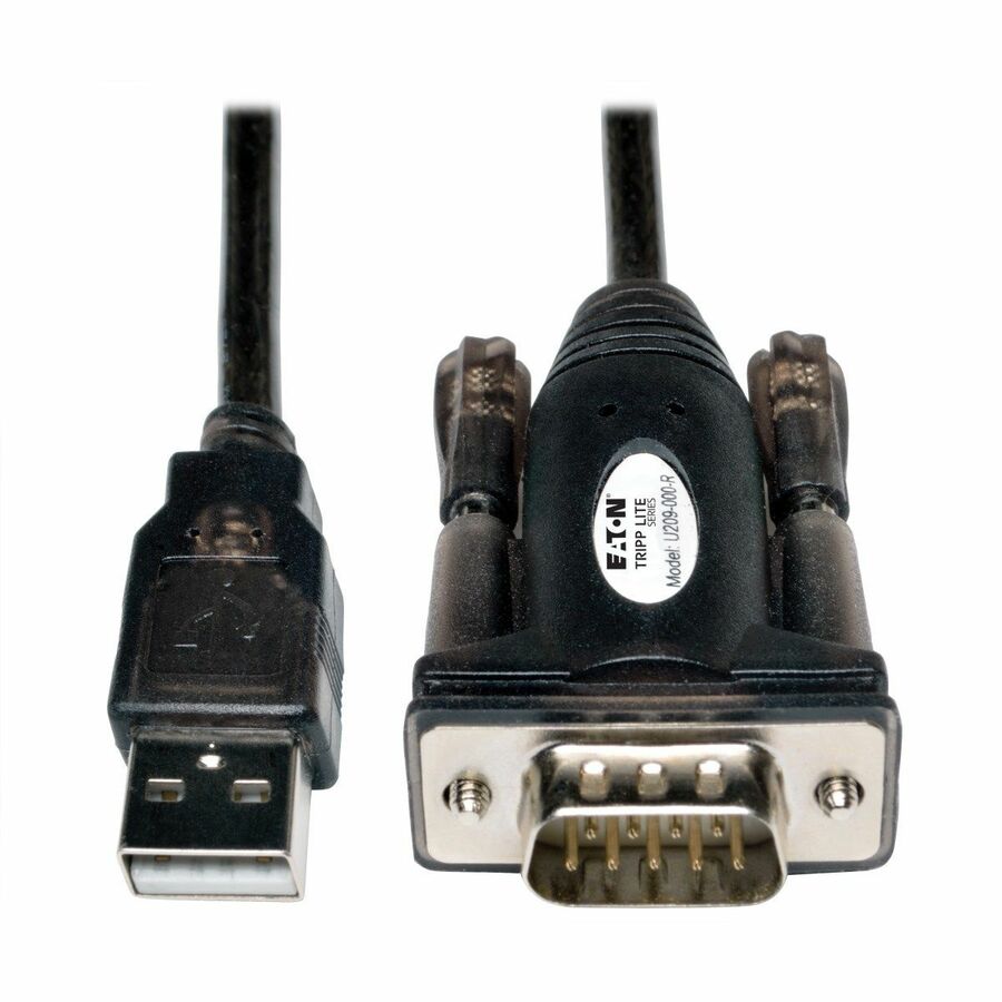 Tripp Lite by Eaton USB-A to RS-232 (DB9) Serial Adapter Cable (M/M) 5 ft. (1.5 m)