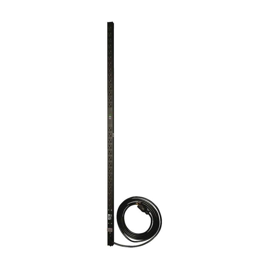 Tripp Lite by Eaton PDU 1.9kW Single-Phase Local Metered PDU 120V Outlets (28 5-15/20R) L5-20P/5-20P Adapter 15 ft. (4.57 m) Cord 0U Vertical