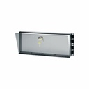 Middle Atlantic Security Cover with Hinged Plexi Door - Fixed - 4RU