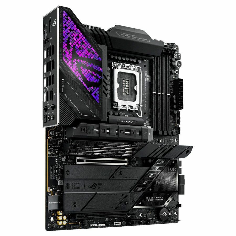 Asus ROG STRIX Z890-E GAMING WIFI Gaming Desktop Motherboard - Intel Z890 Chipset - Socket LGA-1851 - ATX