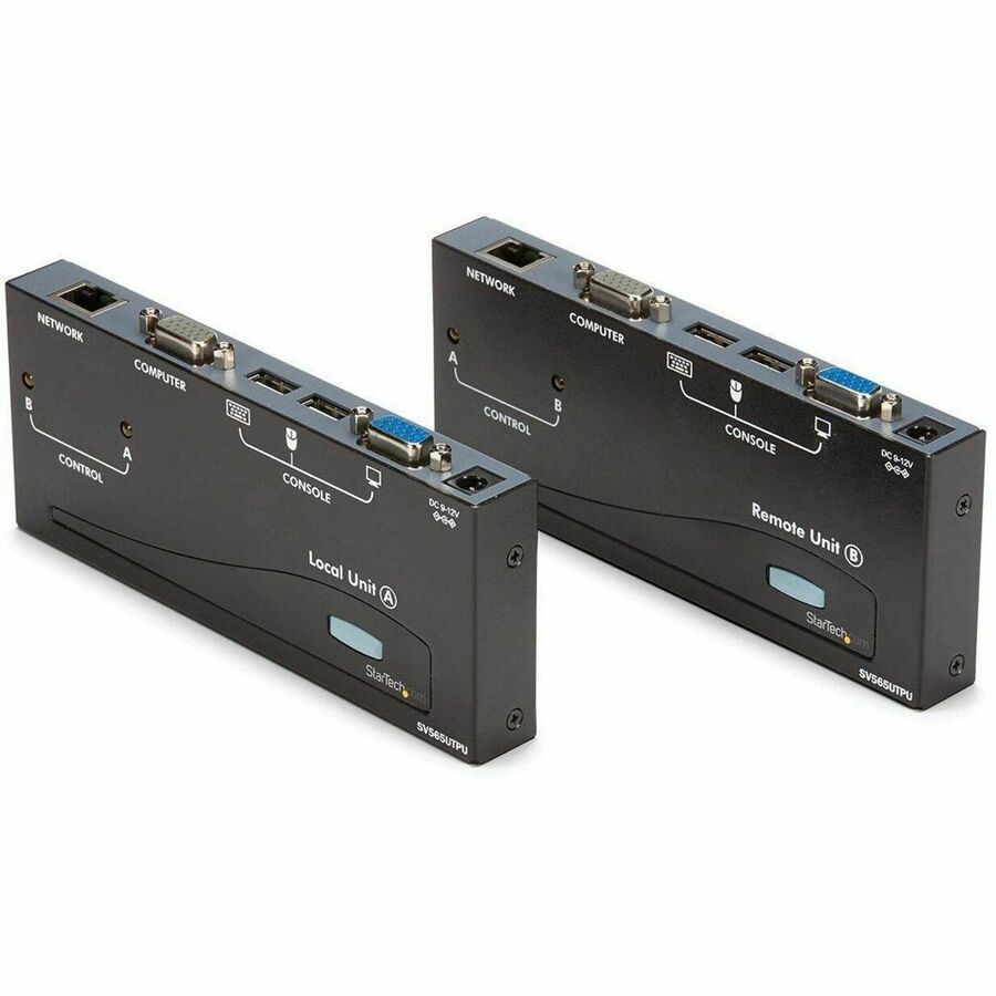 StarTech USB VGA KVM Console Extender over CAT5 UTP (500 ft), TAA