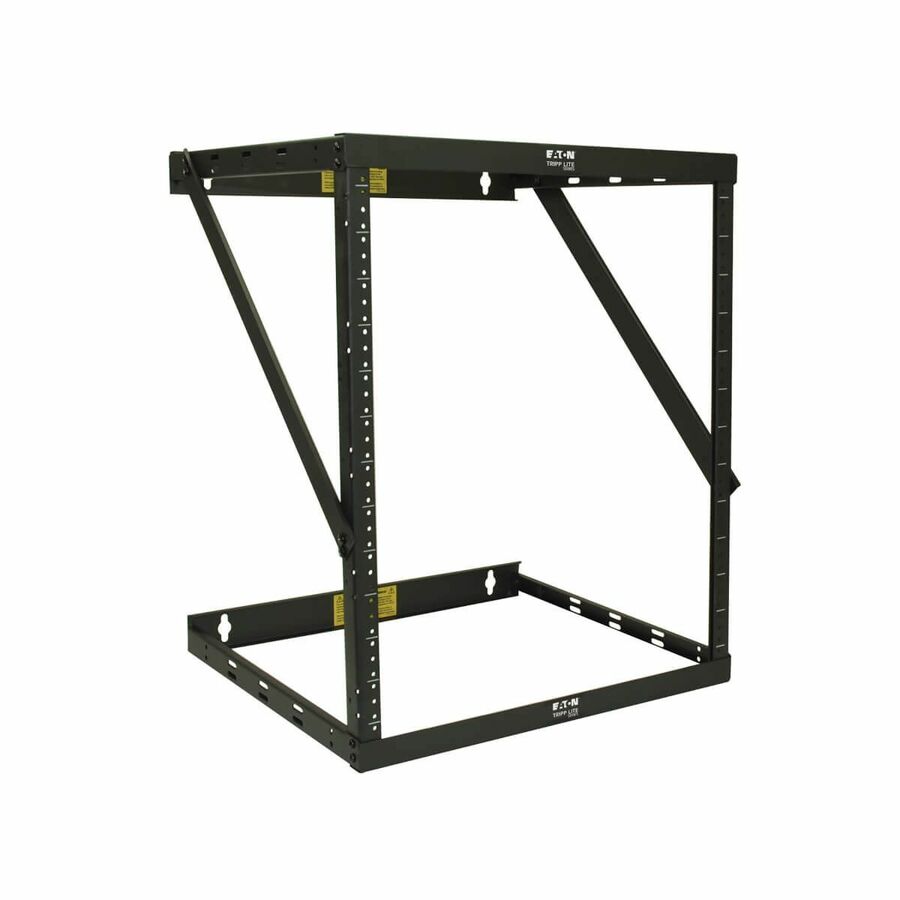 Tripp Lite by Eaton SmartRack 12U Heavy-Duty Flat-Pack Low-Profile Switch-Depth Wall-Mount 2-Post Open Frame Rack