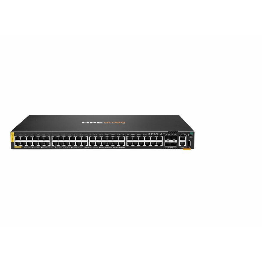 HPE CX 6200F 48G Class 4 PoE 4SFP 370W Switch