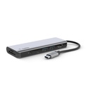 Belkin USB-C 7-in-1 Multiport Adapter, Laptop Docking Station, 2x USB-A 3.1 Gen 2, 4k HDMI 2.0, 100W Power Delivery 3.0