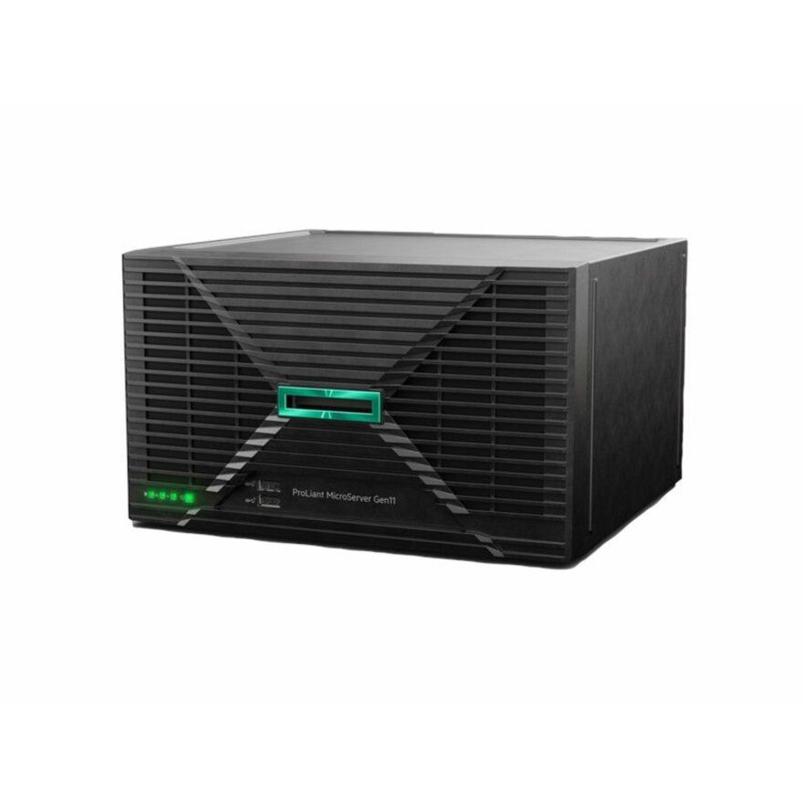 HPE ProLiant MicroServer Gen11 Ultra Micro Tower Server - 1 x Intel Xeon 6325P 3.50 GHz - 32 GB RAM - 4 TB HDD - (1 x 4TB) HDD Configuration - Serial ATA/600 Controller