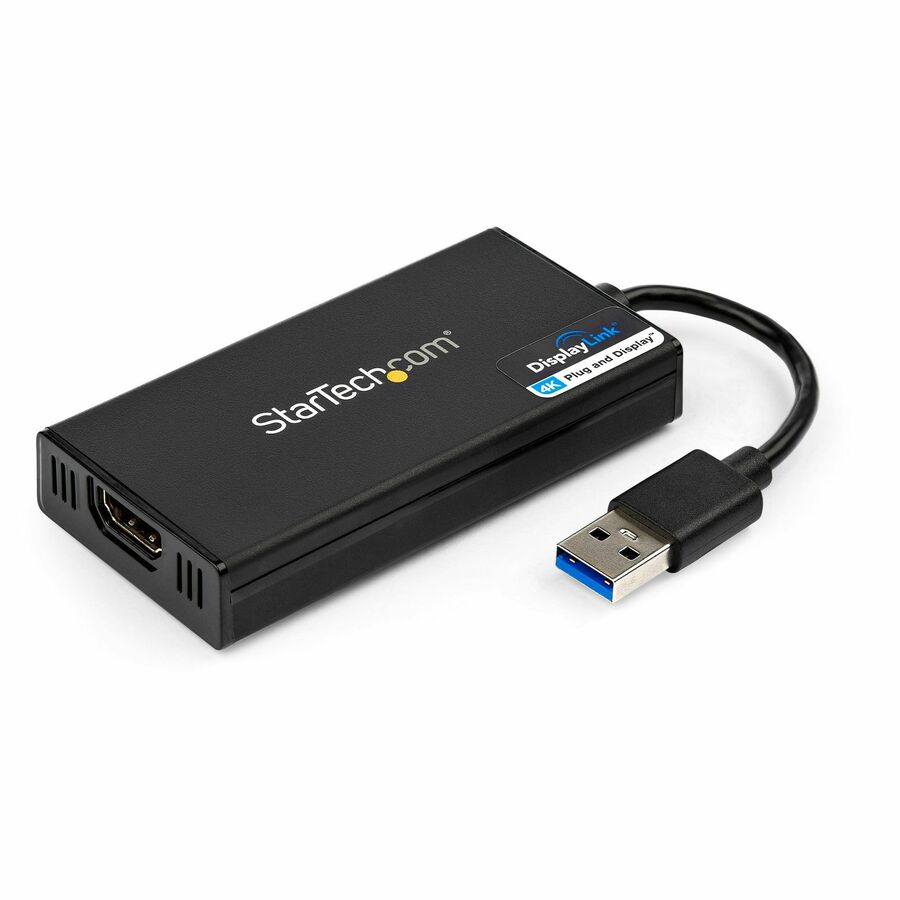StarTech USB 3.0 to HDMI Adapter, 4K 30Hz UHD, USB to HDMI Display Adapter, External Video/Graphics Card for Mac & Windows, TAA